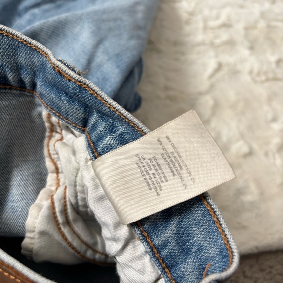 Denim Forum Women's Size 26 Blue The Arlo High Rise Straight Jeans - Picture 3 of 6